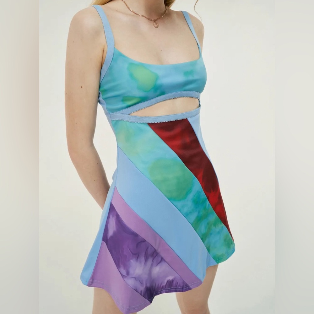 13 Going on 30 Multicolor Cut Out Dress